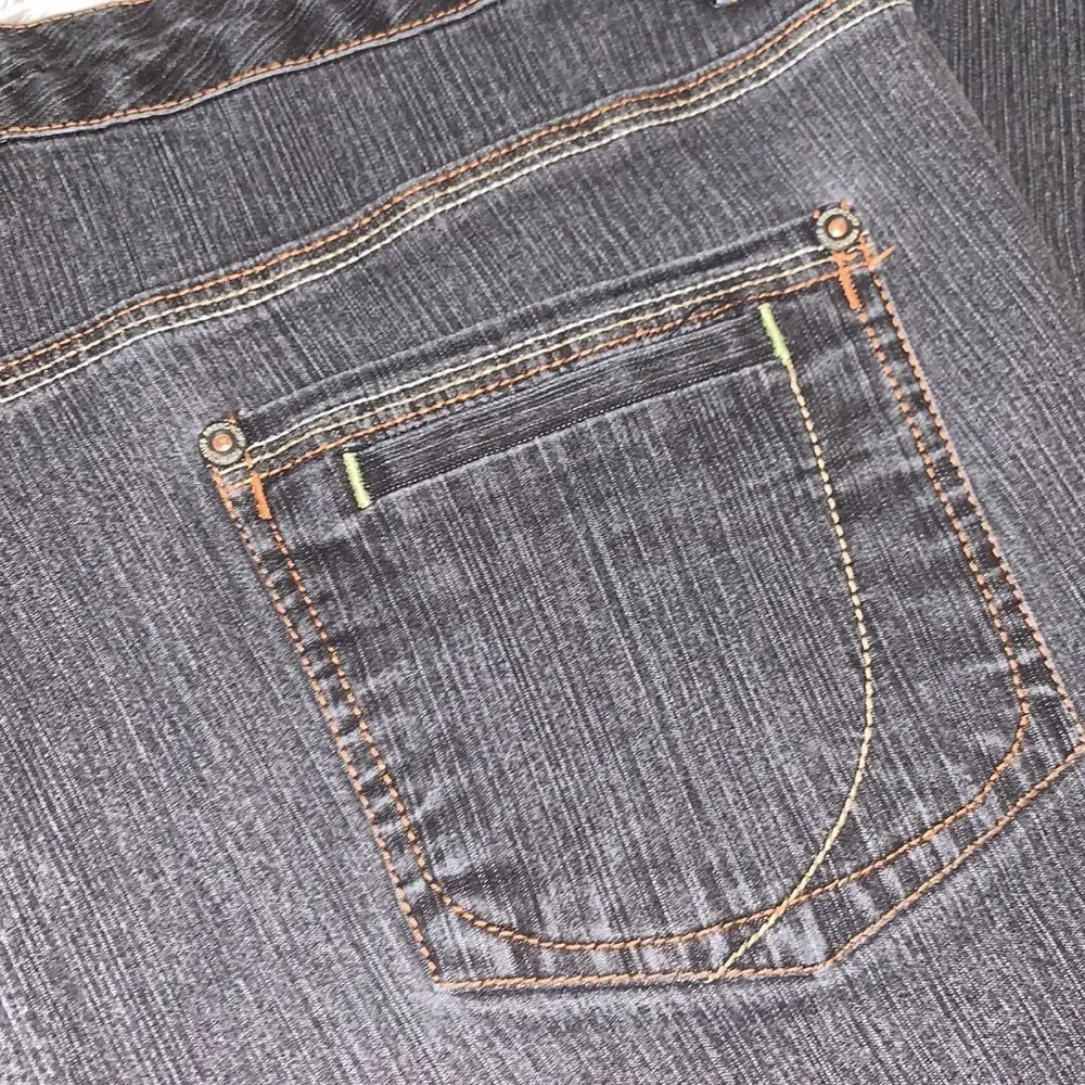 French Cuff Gray Jeans - Picture 7 of 11